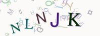 This is a captcha-picture. It is used to prevent mass-access by robots. (see: www.captcha.net)
