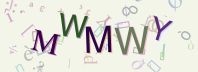This is a captcha-picture. It is used to prevent mass-access by robots. (see: www.captcha.net)